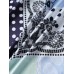 Men Paisley   Scarf Print Short Sleeve Round Neck T  Shirts