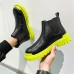 Men PU Leather High Top Splicing Slip On Casual Chelsea Boots